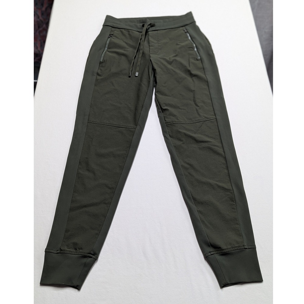 Athleta Headlands Hybrid Trek Joggers Dark Olive Green Size 2 Hiking Pants